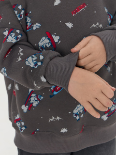 Свитшот Mark Formelle 123437/1/25-38108П-7П йети_на_гранитном - фото 3