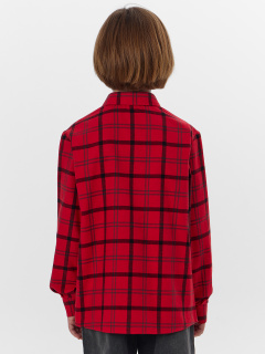 Рубашка Mark Formelle 123440/1/25-38112П-9-2 красно_черная_клетка_670_W_вышивка - фото 2