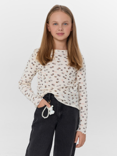 Джемпер Mark Formelle 127885/25-37030П-1 цветочки_на_молочном - фото 5
