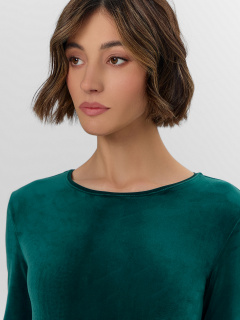 Платье Mark Formelle 154018/25-38303Ц-3 т.зеленый - фото 3