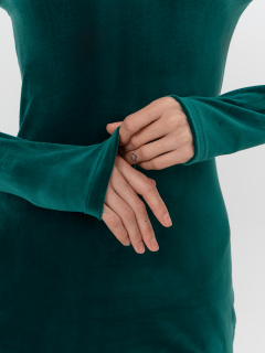 Платье Mark Formelle 154018/25-38303Ц-3 т.зеленый - фото 4