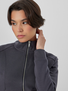 Толстовка Mark Formelle 172039/25-35987П-2 металлический_серый_печать_1_сл_термотрансфер_на_ЛВ - фото 2