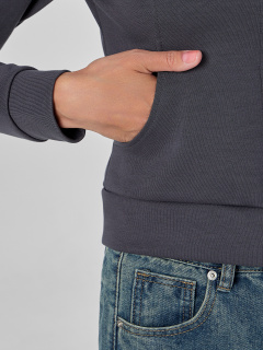 Толстовка Mark Formelle 172039/25-35987П-2 металлический_серый_печать_1_сл_термотрансфер_на_ЛВ - фото 5