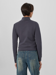 Толстовка Mark Formelle 172039/25-35987П-2 металлический_серый_печать_1_сл_термотрансфер_на_ЛВ - фото 3