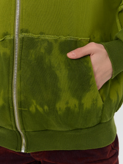 Толстовка Mark Formelle 172138/25-ОБР35820П-7 грязно_оливковый_печать_002_Tye_Dye_1сл_печ_на_п - фото 4