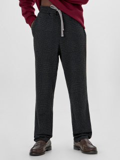 Брюки Mark Formelle 181219-1/25-4942П-4 клетка_черная_на_сером - фото 4