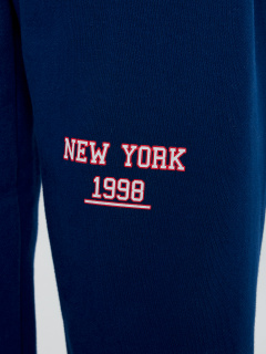 Брюки Mark Formelle 183394/24-34340П-7 сапфировый_печать_2_сл_на_ЛВ_дет_пер - фото 4