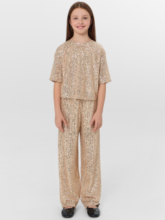 Брюки Mark Formelle 187831/25-38166Ц-16 золотистые_пайетки - фото 1