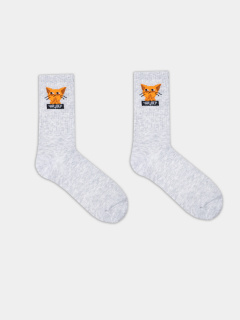 Носки Mark Formelle 217K-2667/23217K-1 св.серый_меланж_рис.2667 - фото 5