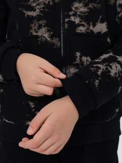 Толстовка Mark Formelle 363321/25-37083П-7П разводы_на_черном - фото 3