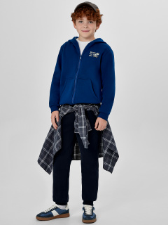 Брюки, джемпер Mark Formelle 393314/25-36715П-7П синий_неви_печать_1_сл_на_дет_пер - фото 1