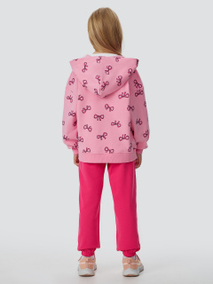 Брюки, жакет, футболка Mark Formelle 397736/25-36703П-7 бантики_на_розовом_маджента_белый_2_сл_на_пол_(фоль - фото 2