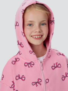 Брюки, жакет, футболка Mark Formelle 397736/25-36703П-7 бантики_на_розовом_маджента_белый_2_сл_на_пол_(фоль - фото 3