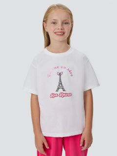 Брюки, жакет, футболка Mark Formelle 397736/25-36703П-7 бантики_на_розовом_маджента_белый_2_сл_на_пол_(фоль - фото 5