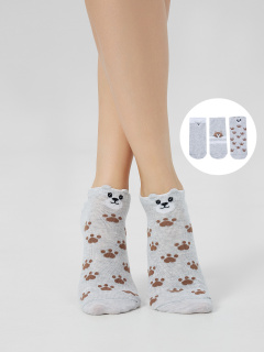 Носки Mark Formelle 406A-3178/B3-253406A св.серый_меланж_3_рис.3178 - фото 1