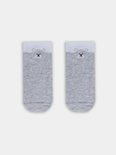 Носки Mark Formelle 406K-3181/B3-25406K св.серый_меланж_рис.3181 - фото 3