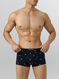 Трусы Mark Formelle 411122-3/25-5322П-5НГ мелкая_набивка_на_черном_красный_снеговики_на_се - фото 4