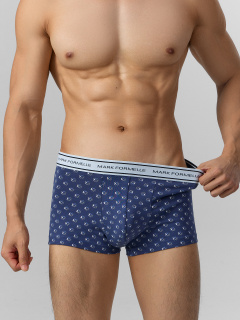 Трусы Mark Formelle 411124-3/25-5113П-5 узор_на_джинсовом_св.голубой_джинсовый - фото 4