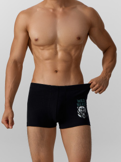 Трусы Mark Formelle 411229-2/25-5165П-5 черный_медведи_на_сером_меланже_3_сл_1тр_на_ЛВ_дет - фото 5