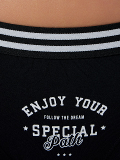 Трусы Mark Formelle 412574-1/25-10-34661П-5 черный_печать_2_сл_на_дет_пер - фото 4