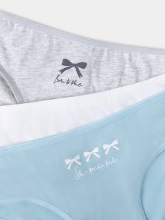 Трусы Mark Formelle 417748-3/25-22-38317П-0 голубой_печать2_1_сл_1тр_на_дет_пер_1_сл_2тр_д - фото 2