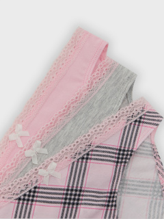 Трусы Mark Formelle 417750-3/25-15-36822П-5 клетка_черно_розовая - фото 2