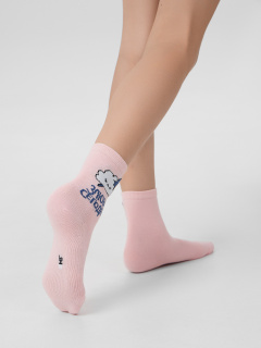 Носки Mark Formelle 430K-3059/B4-25430K-1 розовый_рис.3059 - фото 1