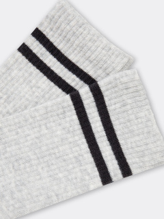 Носки Mark Formelle 444K-2076/B3-22444K-2 св.серый_меланж_рис.2076 - фото 4