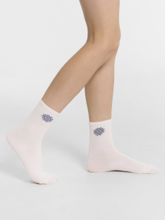 Носки Mark Formelle 444K-2775/B4-24444K белый_рис.2775 - фото 1