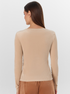 Джемпер Mark Formelle 502982/25-37328Ц-3 песочный - фото 2