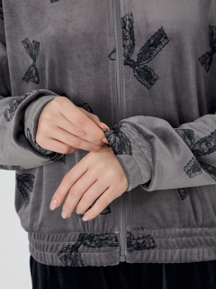 Толстовка Mark Formelle 502984/25-37312ПП-3 бантики_на_сером - фото 3