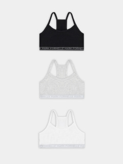 Топ Mark Formelle 517707-3/25-36187Б-5 белый_серый_меланж_4306_А_черный - фото 1