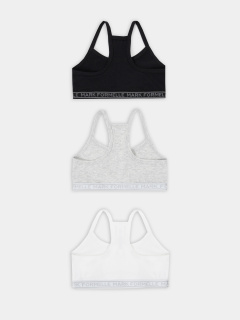 Топ Mark Formelle 517707-3/25-36187Б-5 белый_серый_меланж_4306_А_черный - фото 2