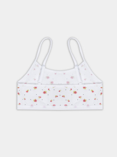 Топ Mark Formelle 517718/25-33742П-5 цветочки_на_белоснежном - фото 1