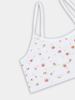 Топ Mark Formelle 517718/25-33743П-5 цветочки_на_белоснежном - фото 2