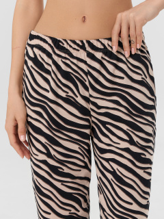 Бриджи Mark Formelle 522241/25-39112ПП-0 зебра_на_холодном_бежевом - фото 3