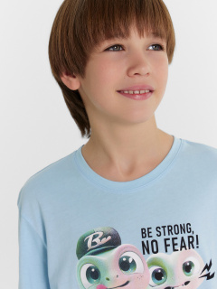 Брюки, джемпер Mark Formelle 563323/24-30520ПП-0 насыщенный_голубой_змейки_на_графите_3_сл_на_пол - фото 4