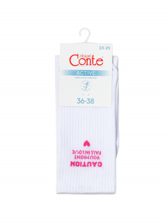 Носки CONTE ACTIVE белый 20С-20СП - фото 1