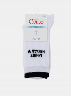 Носки CONTE ACTIVE белый 22С-29СП - фото 1