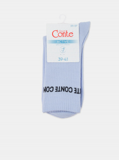 Носки CONTE ACTIVE бледно-фиолетовый 20С-20СП - фото 2