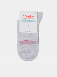 Носки CONTE ACTIVE светло-серый 24С-11СП - фото 1