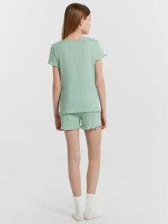 Футболка, шорты Mark Formelle 567752/25-32377Ц-1 яблочно_мятный - фото 3