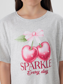 Сорочка Mark Formelle 577717/25-39060ПП-0 серый_меланж_4306_А_печать3_3_сл_на_пол - фото 3