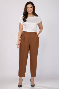 Брюки IVARI 310 терракот - фото 1