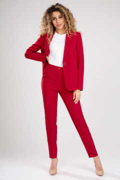 Брюки, жакет IVARI 10403/1 красный - фото 5