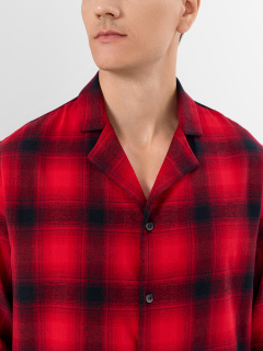 Брюки, рубашка Mark Formelle 591047/24-5071ПП-9 красная_клетка_на_черном - фото 5