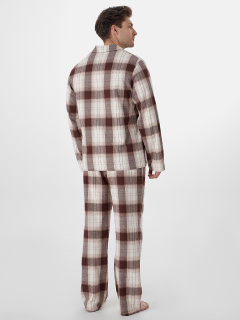 Брюки, рубашка Mark Formelle 591047/24-5071ПП-9 черная_клетка_на_св.молочном - фото 5