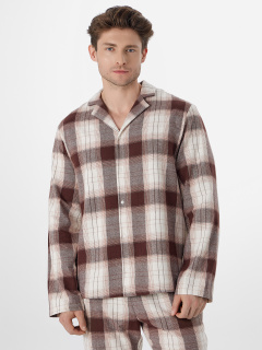 Брюки, рубашка Mark Formelle 591047/24-5071ПП-9 черная_клетка_на_св.молочном - фото 1