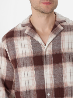 Брюки, рубашка Mark Formelle 591047/24-5071ПП-9 черная_клетка_на_св.молочном - фото 4