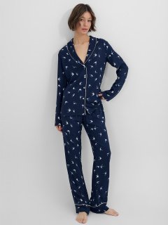 Брюки, жакет Mark Formelle 592314/25-37173ПП-9 ласточки_на_синем - фото 1